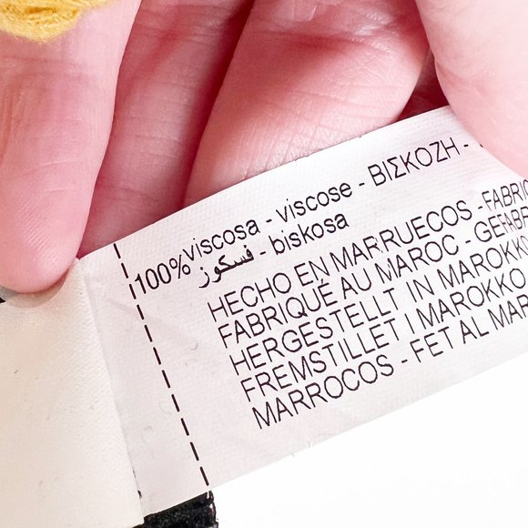 Zara Floral Maxi Dress Plunge Front V-Neck Pleated Pockets Wedding Guest Travel - Picture 9 of 13